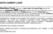 Load image into Gallery viewer, KETO CARROT LOAF
